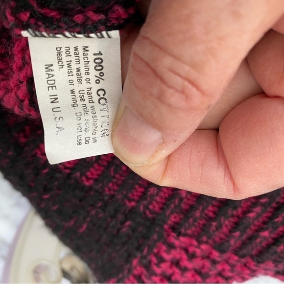 Vintage pink and black Penrose sweater - Picture 9 of 9